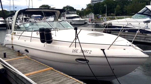 WHITE 2004 Rinker Fiesta Vee 312