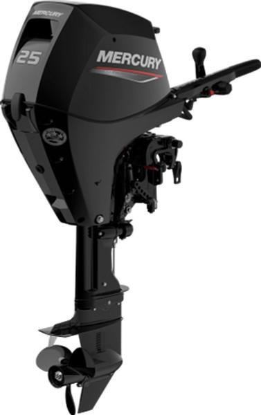 BLACK 2026 Mercury 25HP EFI