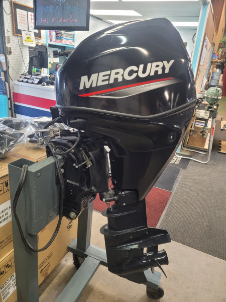 BLACK 2021 Mercury 25HP 4S